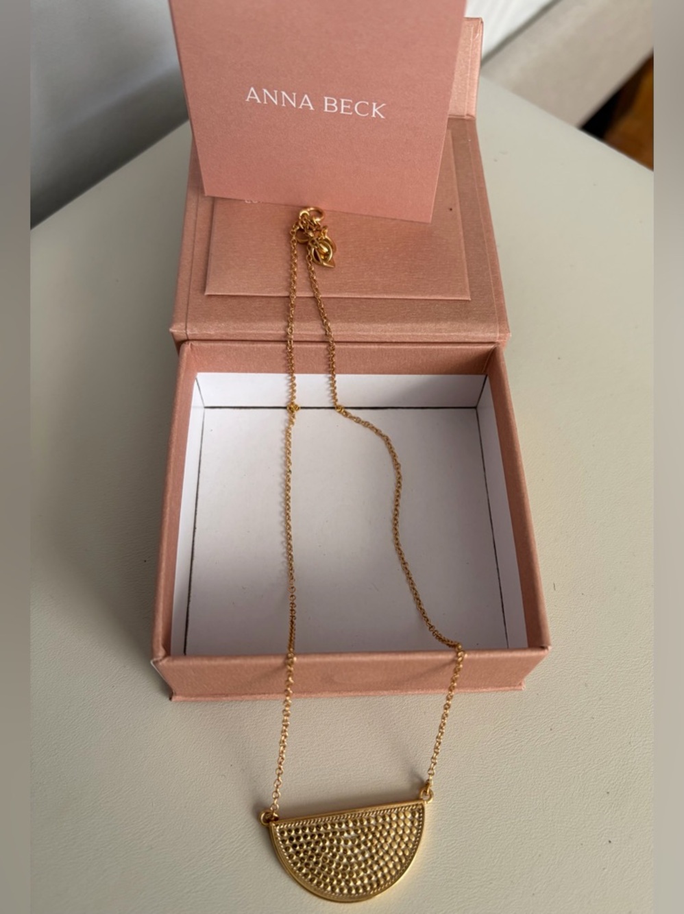 Amazing Anna Beck Half Moon Necklace